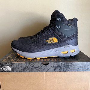 TNF Men's Safien GTX Mid High Rise- Ebony Grey/Zinnia Orange - 13M - BRAND NEW